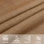 HDPE sail awning taupe gray 160 g/m² 2.5x2.5x3.5 m by , Umbrellas - Ref: Foro24-311416, Price: 17,77 €, Discount: %