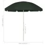Grüner Sonnenschirm 240 cm von , Sonnenschirme - Ref: Foro24-314705, Preis: 31,39 €, Rabatt: %