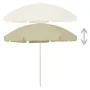 Sombrilla de playa amarillo arena 300 cm de , Sombrillas - Ref: Foro24-314707, Precio: 36,09 €, Descuento: %