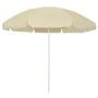 Yellow sand beach umbrella 240 cm by , Umbrellas - Ref: Foro24-314711, Price: 29,02 €, Discount: %