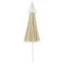 Yellow sand beach umbrella 240 cm by , Umbrellas - Ref: Foro24-314711, Price: 29,02 €, Discount: %