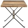 Mesa de comedor de madera de mango rugosa 160x80x76 cm de , Mesas de cocina y de comedor - Ref: Foro24-321608, Precio: 245,61...