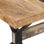 Rough mango wood dining table 160x80x76 cm by , Kitchen and dining tables - Ref: Foro24-321608, Price: 245,62 €, Discount: %