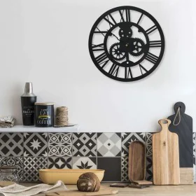 Reloj de pared acrílico negro 30 cm de , Relojes de pared - Ref: Foro24-325168, Precio: 29,87 €, Descuento: %