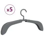 Extendable hangers 5 units gray by , Hangers - Ref: Foro24-344387, Price: 15,95 €, Discount: %