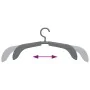 Extendable hangers 5 units gray by , Hangers - Ref: Foro24-344387, Price: 15,95 €, Discount: %