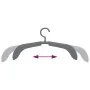 Perchas extensibles 5 unidades gris de , Perchas - Ref: Foro24-344387, Precio: 15,95 €, Descuento: %