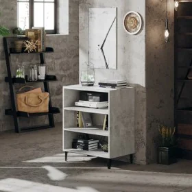 Gray concrete plywood sideboard 57x35x70 cm by , Sideboards - Ref: Foro24-806062, Price: 42,01 €, Discount: %