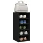 Black plywood shoe cabinet 31.5x35x70 cm by , Shoe racks and shoe organizers - Ref: Foro24-808983, Price: 45,46 €, Discount: %