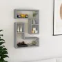 Estante pared 2 uds madera contrachapada gris Sonoma 50x15x50cm de , Estantes y estanterías - Ref: Foro24-826642, Precio: 29,...