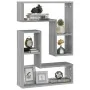 Estante pared 2 uds madera contrachapada gris Sonoma 50x15x50cm de , Estantes y estanterías - Ref: Foro24-826642, Precio: 29,...