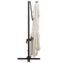 Cantilever umbrella LED lights and aluminum sand pole 4x3 m by , Umbrellas - Ref: Foro24-47004, Price: 412,67 €, Discount: %