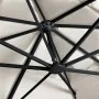 Ausleger Regenschirm LED-Leuchten und Aluminium-Sandstange 4x3 m von , Sonnenschirme - Ref: Foro24-47004, Preis: 412,67 €, Ra...