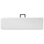 Bancos de jardín plegables 2 unidades 180 cm HDE blanco von , Gartenbänke - Ref: Foro24-48830, Preis: 119,39 €, Rabatt: %