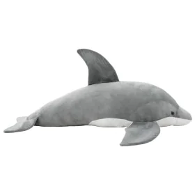 Gray Plush Dolphin by , Stuffed animals - Ref: Foro24-80230, Price: 75,53 €, Discount: %
