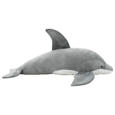 Gray Plush Dolphin by , Stuffed animals - Ref: Foro24-80230, Price: 75,53 €, Discount: %