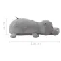 Hipopótamo de peluche gris de , Animales de peluche - Ref: Foro24-80245, Precio: 84,75 €, Descuento: %