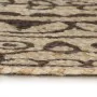 Handgewebter Juteteppich mit dunkelbraunem Aufdruck 90 cm von , Teppiche - Ref: Foro24-133704, Preis: 31,05 €, Rabatt: %