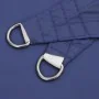 Blue Oxford fabric triangular sail awning 3x4x5 m by , Umbrellas - Ref: Foro24-135558, Price: 29,33 €, Discount: %