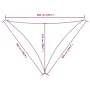 Red Oxford fabric triangular sail awning 5x6x6 m by , Umbrellas - Ref: Foro24-135676, Price: 49,95 €, Discount: %