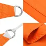 Triangular sail awning Oxford fabric orange 3.5x3.5x4.9 m by , Umbrellas - Ref: Foro24-135725, Price: 30,26 €, Discount: %