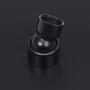Cabezal de ducha efecto lluvia acero inox redondo negro 30 cm de , Cabezales de ducha - Ref: Foro24-147692, Precio: 28,52 €, ...