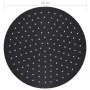 Cabezal de ducha efecto lluvia acero inox redondo negro 30 cm de , Cabezales de ducha - Ref: Foro24-147692, Precio: 28,52 €, ...