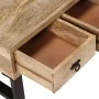 Mesa de centro con 3 cajones madera maciza de mango 90x50x35 cm by , Coffee table - Ref: Foro24-244942, Price: 219,19 €, Disc...