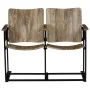 Banco de 2 plazas de madera maciza de mango y acero de , Sillones - Ref: Foro24-244954, Precio: 127,03 €, Descuento: %