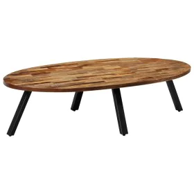 Ovaler Couchtisch aus massivem recyceltem Teakholz 120x60x30 cm von , Couchtisch - Ref: Foro24-245417, Preis: 158,69 €, Rabat...