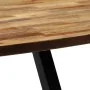 Oval coffee table made of solid recycled teak 120x60x30 cm by , Coffee table - Ref: Foro24-245417, Price: 158,69 €, Discount: %
