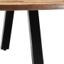 Oval coffee table made of solid recycled teak 120x60x30 cm by , Coffee table - Ref: Foro24-245417, Price: 158,69 €, Discount: %