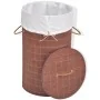 Brown round bamboo laundry basket by , Laundry baskets - Ref: Foro24-245578, Price: 26,08 €, Discount: %
