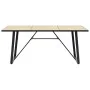 Mesa de comedor de MDF color roble 200x100x75 cm de , Mesas de cocina y de comedor - Ref: Foro24-281564, Precio: 256,81 €, De...