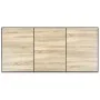 Mesa de comedor de MDF color roble 200x100x75 cm de , Mesas de cocina y de comedor - Ref: Foro24-281564, Precio: 256,81 €, De...