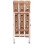 Bottle rack for 15 bottles solid mahogany wood 26x50x70 cm by , Wine racks - Ref: Foro24-283900, Price: 53,75 €, Discount: %