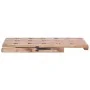 Bottle rack for 15 bottles solid mahogany wood 26x50x70 cm by , Wine racks - Ref: Foro24-283900, Price: 53,75 €, Discount: %