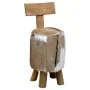 Solid teak wood stool brown by , Folding stools and chairs - Ref: Foro24-285206, Price: 97,88 €, Discount: %