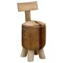 Solid teak wood stool brown by , Folding stools and chairs - Ref: Foro24-285206, Price: 97,88 €, Discount: %