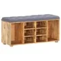 Flurbank massives Mangoholz 100x35x47 cm von , Bänke für Hallen und Lager - Ref: Foro24-285891, Preis: 237,05 €, Rabatt: %