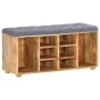 Flurbank massives Mangoholz 100x35x47 cm von , Bänke für Hallen und Lager - Ref: Foro24-285891, Preis: 237,05 €, Rabatt: %