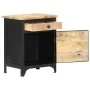 Solid mango wood bedside table 40x30x50 cm by , Nightstands - Ref: Foro24-289102, Price: 92,88 €, Discount: %