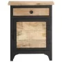Solid mango wood bedside table 40x30x50 cm by , Nightstands - Ref: Foro24-289102, Price: 92,88 €, Discount: %