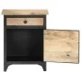 Solid mango wood bedside table 40x30x50 cm by , Nightstands - Ref: Foro24-289102, Price: 92,88 €, Discount: %
