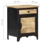 Solid mango wood bedside table 40x30x50 cm by , Nightstands - Ref: Foro24-289102, Price: 92,88 €, Discount: %