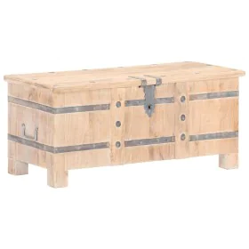 Stamm aus massivem Akazienholz 90x40x40 cm von , Aufbewahrungskisten - Ref: Foro24-289638, Preis: 217,91 €, Rabatt: %
