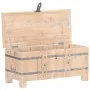 Stamm aus massivem Akazienholz 90x40x40 cm von , Aufbewahrungskisten - Ref: Foro24-289638, Preis: 217,91 €, Rabatt: %