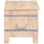 Stamm aus massivem Akazienholz 90x40x40 cm von , Aufbewahrungskisten - Ref: Foro24-289638, Preis: 217,91 €, Rabatt: %