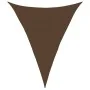 HDPE sail awning brown 160 g/m² 5x7x7 m by , Umbrellas - Ref: Foro24-311814, Price: 46,57 €, Discount: %