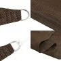 HDPE sail awning brown 160 g/m² 5x7x7 m by , Umbrellas - Ref: Foro24-311814, Price: 46,57 €, Discount: %